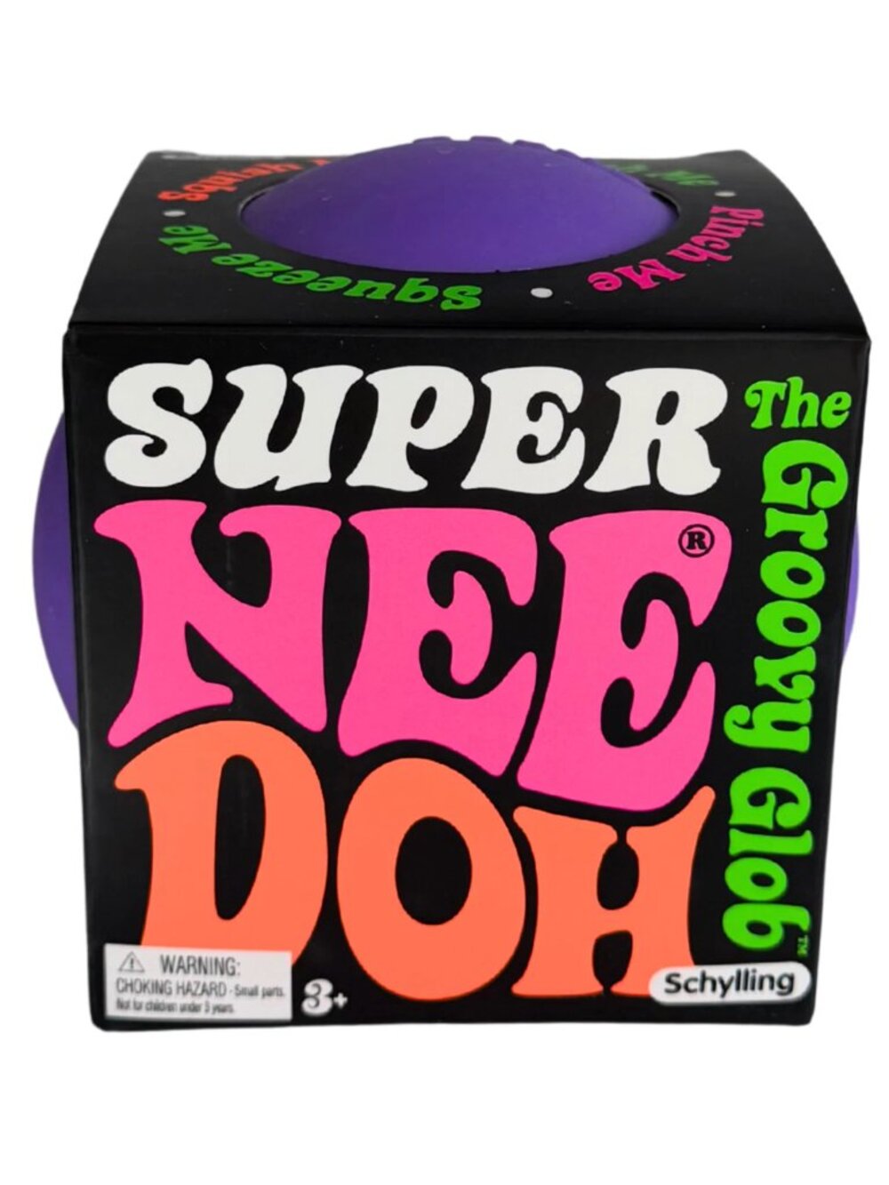 NEW Schyling Super Nee Doh The Groovy Glob | Purple